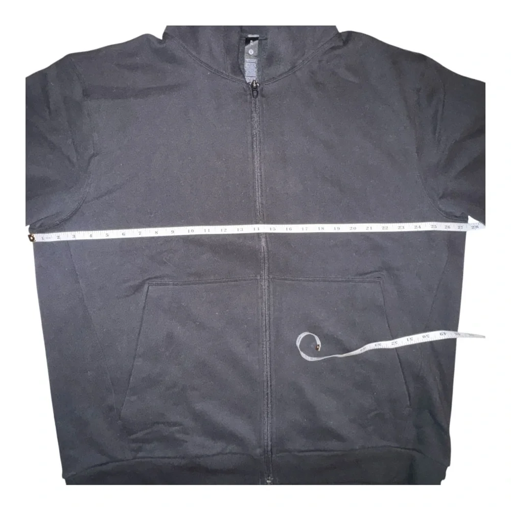 Lululemon Steady State Hoodie Black Men’s Full-Zip Fleece M XL NWT - Picture 10 of 12